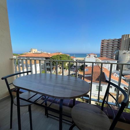 Acogedor Estudio En La Playa, Con Vistas Al Mar, Y Piscina Comunitaria Sant Salvador Buitenkant foto